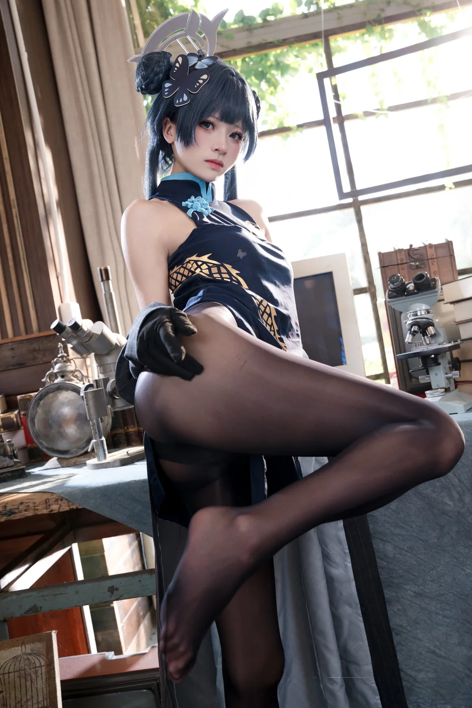 九柒喵 - No.033 妃咲 原皮 [52P-676MB] tg@simisebaisi 【丝足阁】008.webp